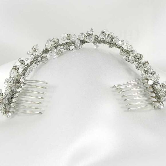 FENAROLI for REGALIA M568 Tiara Bridal Headpiece Hair Accessory main image 5